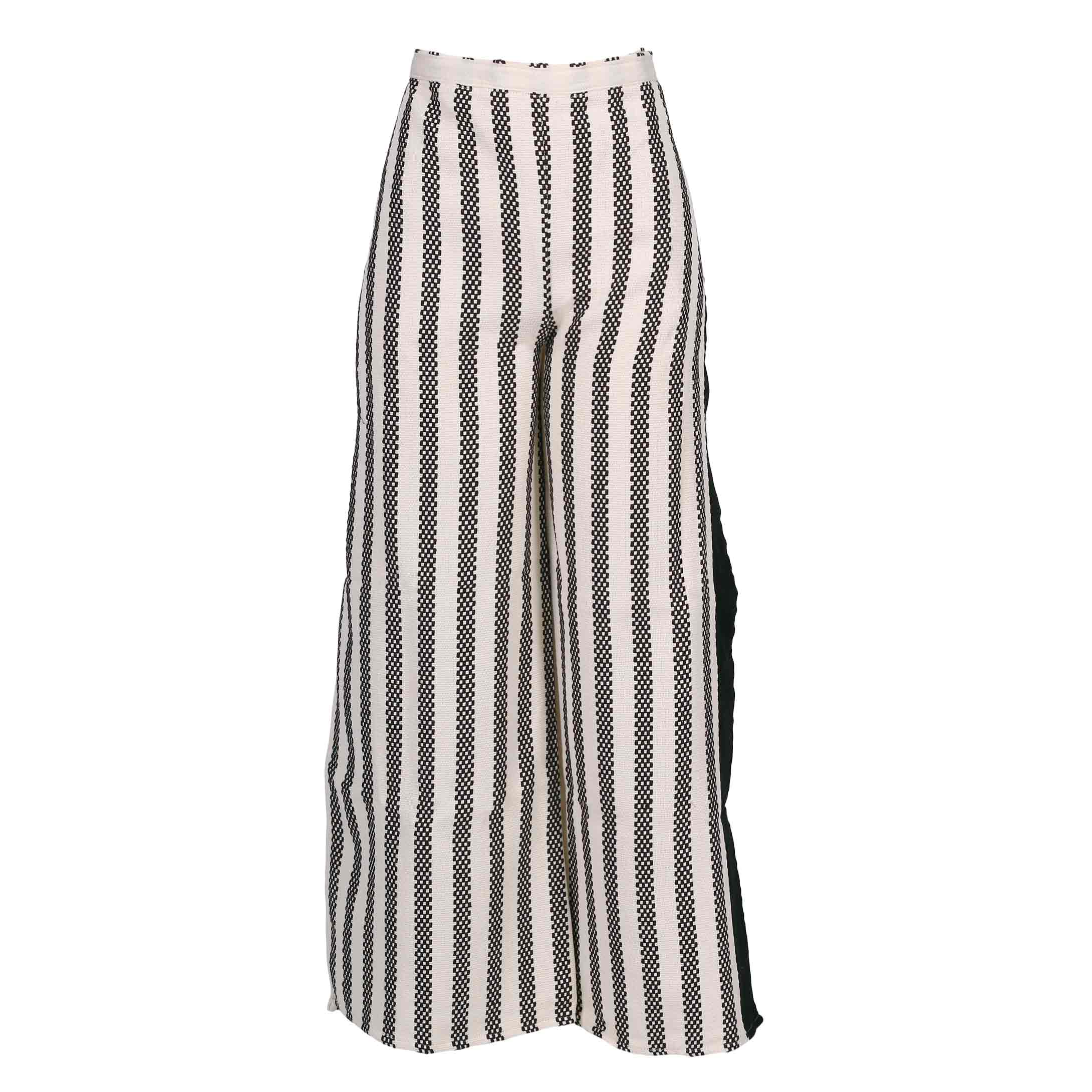 Alessandra Pants Black Lines