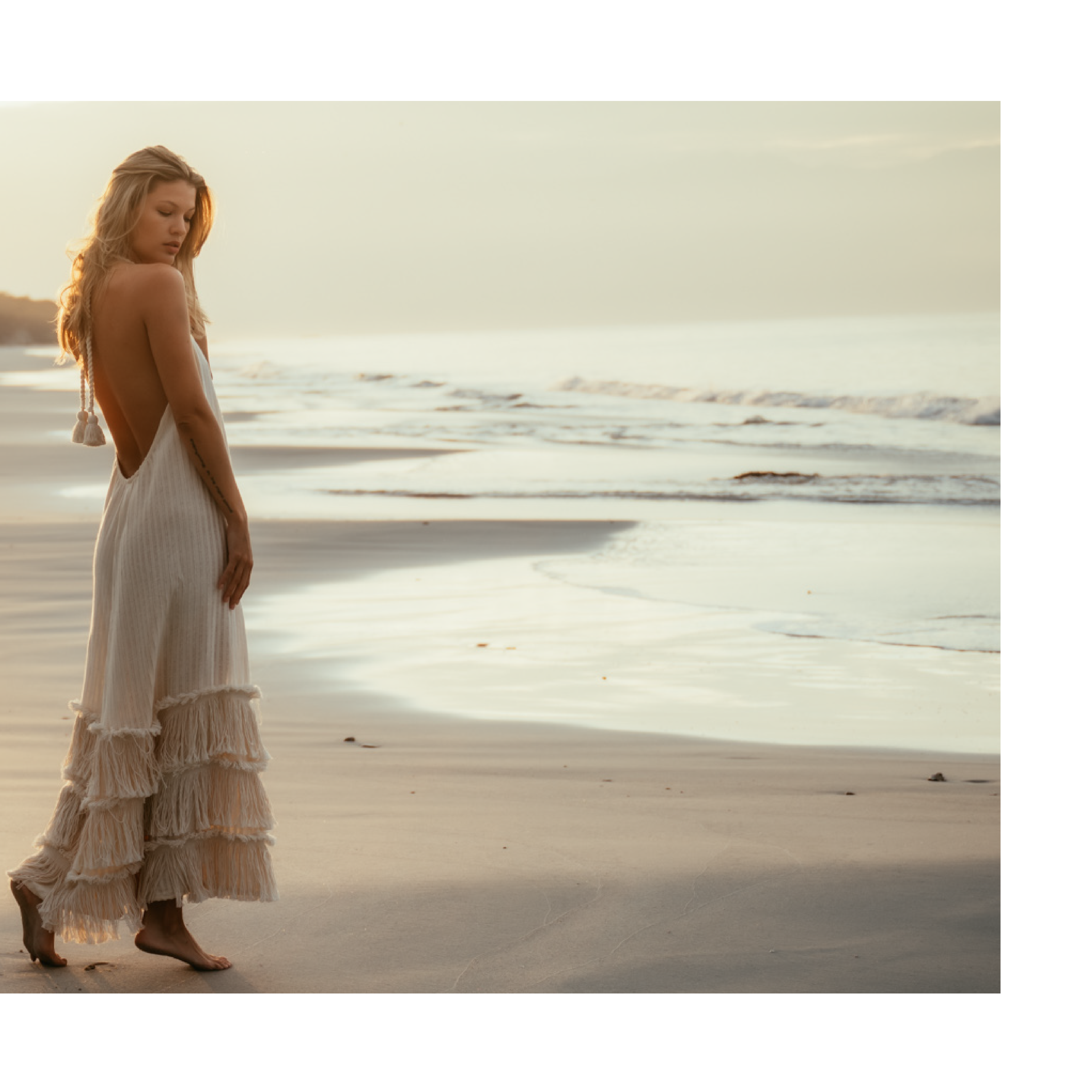 Silvana Dress Beige