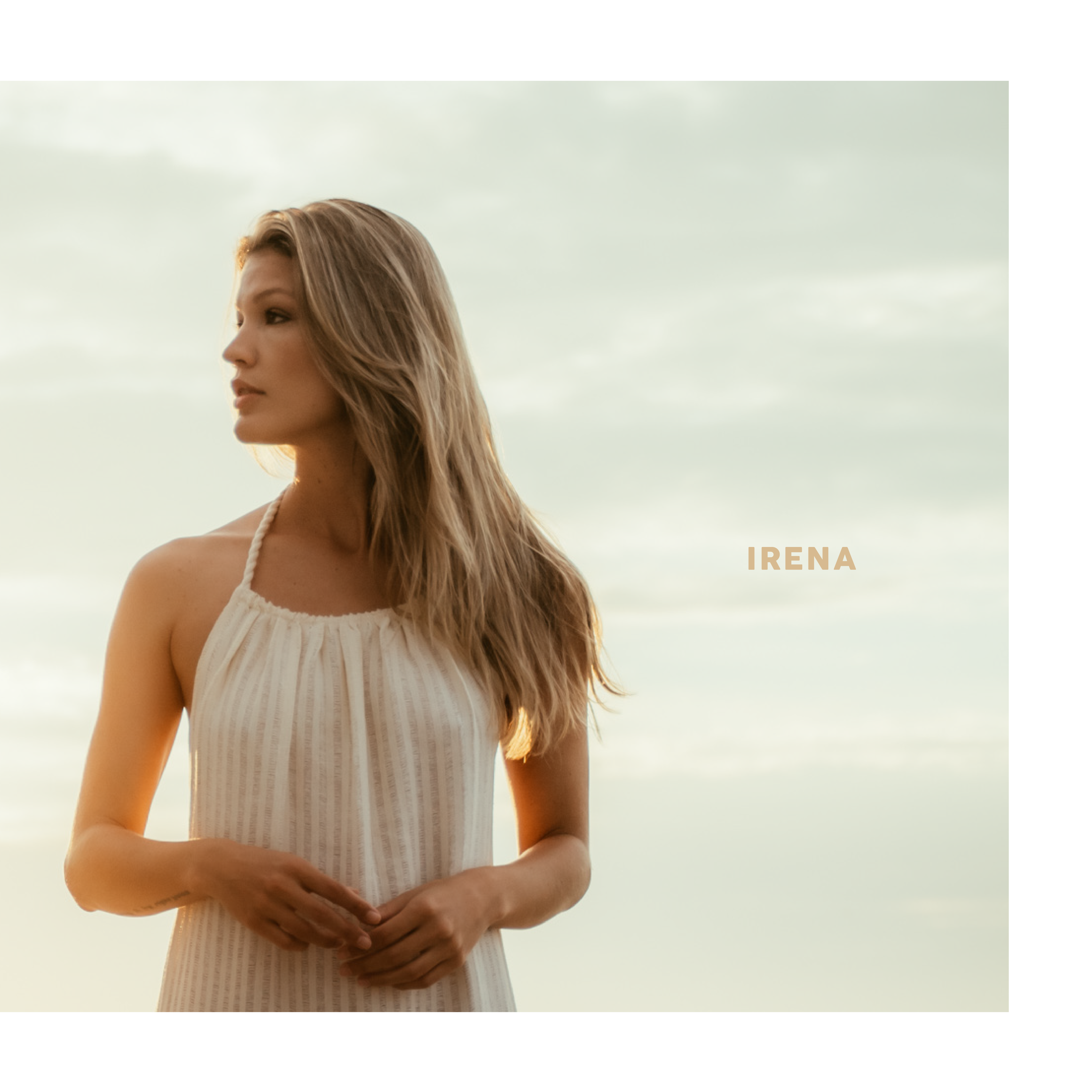 Silvana Dress Beige