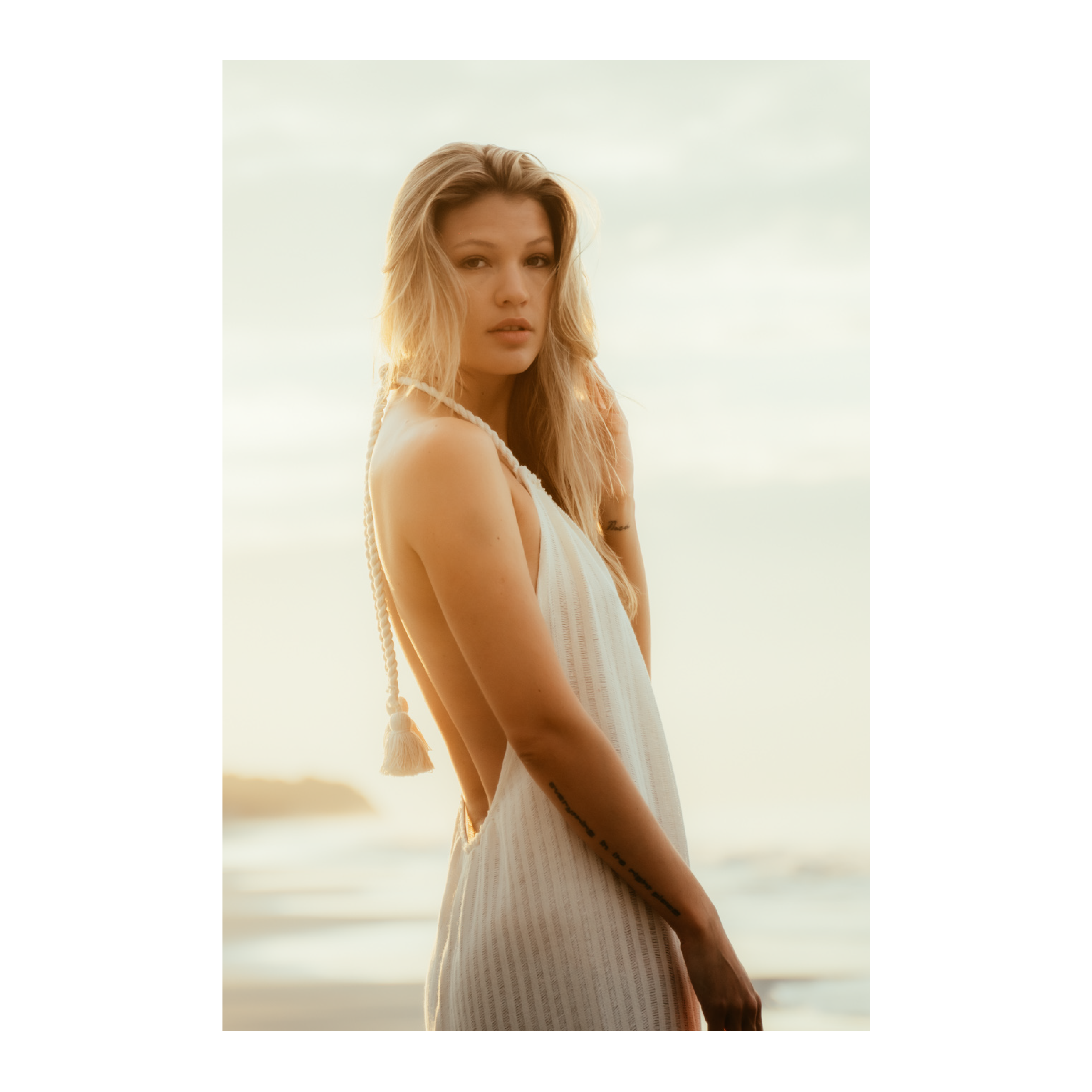 Silvana Dress Beige