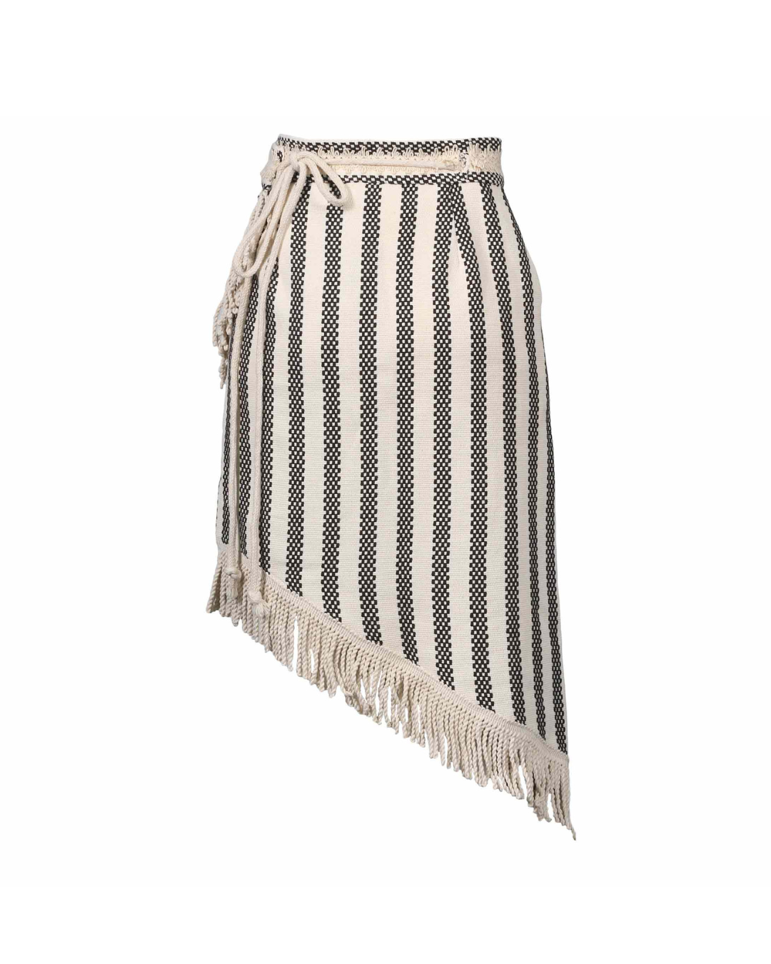 Carmela Skirt Black Stripes
